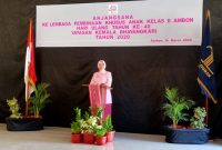 Ketua Bhayangkari Polda Maluku, Hj. Asiyah Bahar