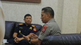 Kapolda Maluku Irjen Pol Drs. Baharudin Djafar Menerima Langsung Kunjungan Kanwil Bea Cukai
