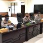 Kapolda Maluku Irjen Pol Drs. Baharudin Djafar, Saat memimpin Rapat Harian Polda Maluku.