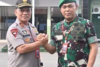 Kepala Polisi Daerah (Kapolda) Maluku, Inspektur Jenderal (Irjen) Pol Baharudin Djafar, dan Panglima Kodam XVI Pattimura Mayjen TNI Marga Taufiq