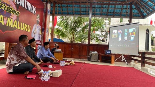 Duduk Bacarita Kamtibmas, Polda Maluku Ajak Persan Serta Masyarakat Dalam Menjaga Kamtibmas