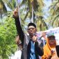 Abd Wahab, S.Sos, saat berkampanye dalam pemilihan calon kepala desa Bonda