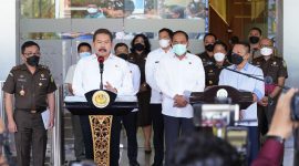 Jaksa Agung Gelar Konfrensi Pers Soal Perkara PT Garuda, Satelit kementerian Pertahanan, Asabri Hingga Mafia Tanah