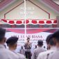 Kapolda Sulbar Irjen Pol Verdianto Iskandar Biticaca Saat memberikan Sambutannya Di Hadapan Personil Polres Mamuju Tengah.(Foto:Ist)