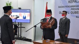 PJ. Gubernur Akmal Malik Melantik Harry Bowo Sebagai Kepala Perwakilan BPKP Sulbar (Foto: Istimewa).