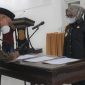 Bupati Mamuju Hj Sitti Sutinah Suhardi Saat Melantik Sejumlah Pejabat di Lingkup Pemkab Mamuju (Foto: Ist).
