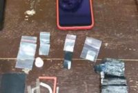 Barang Bukti yang Berhasil Diamankan satnarkoba Polresta Mamuju
