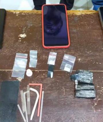 Barang Bukti yang Berhasil Diamankan satnarkoba Polresta Mamuju