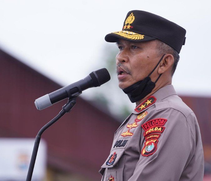 Kapolda Sulbar Irjen Pol Verdianto Iskandar Biticaca 
