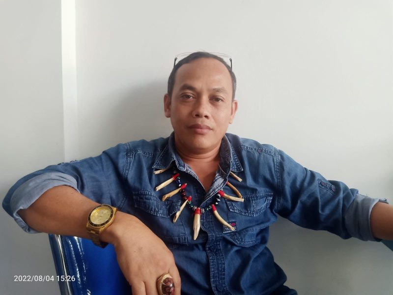 Seven Jhon, SH Sekretaris Jenderal Komando Pengawal Pusaka Adat Dayak (KOPPAD) Borneo Balikpapan.(Istimewa)