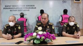 3 Tersangka Pengalihan Hak Pad Hutan Lindung Yang Ditetapkan Tersangka