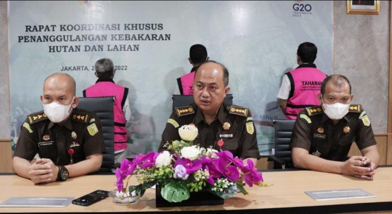 3 Tersangka Pengalihan Hak Pad Hutan Lindung Yang Ditetapkan Tersangka