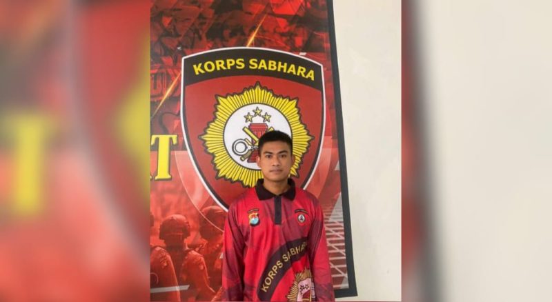 Bripda Ahmad Fahri Anggota Samapta Polda Sulbar