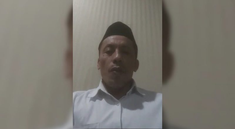 Muhammad Arsyad selaku Ketua PCNU Kabupaten Polman