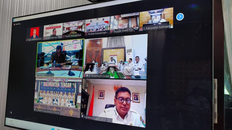 Pj Gubernur Sulbar Akmal Malik Bahas Soal Percepatan Integrasi RTRW Dan RZWP3K