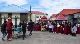 Kerjasama UPTD Pemadam Kebakaran, RSUD Hajjah Andi Depu Gelar Simulasi Kebakaran.