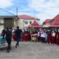 Kerjasama UPTD Pemadam Kebakaran, RSUD Hajjah Andi Depu Gelar Simulasi Kebakaran.