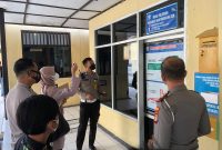 Tim Ombudsman Sulbar Tinjau Pelayanan Publik Polres Majene, Polda Sulbar.