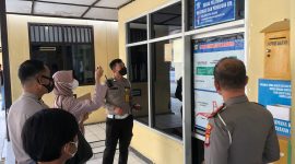 Tim Ombudsman Sulbar Tinjau Pelayanan Publik Polres Majene, Polda Sulbar.