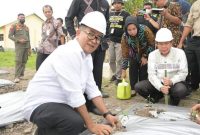 Pj Gubernur Sulbar Akmal Malik Kunjungi SMK Kakao Sulbar 
