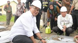 Pj Gubernur Sulbar Akmal Malik Kunjungi SMK Kakao Sulbar 