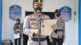 Wakapolres Pasangkayu Kompol Eduard Steffry Allan Telussa S.I.K, M.Si, Memimpin Langsung Upacara Hari Kesadaran Nasional di Lingkungan Polres Pasangkayu.