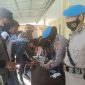 Sejumlah Personil Polres Majene Jalani Tes Urine