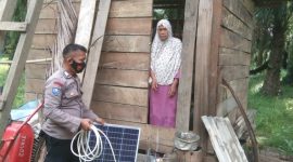 Bripka Hasan Harum Bhabinkamtibmas Polres Mamuju Tengah.(Istimewa)
