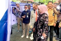 Bupati wajo Amran Mahmud Saat mendampingi Anggota Komisi VII DPR RI, Andi Yuliani Paris (AYP)