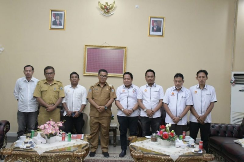 Akmal Malik menerima silaturahmi pengurus Persatuan Catur Se Indonesia (Percasi) Sulawesi Barat 