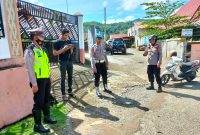 Sejumlah Personil Polresta Mamuju dan Polsek Malaksanakan Pengamanan Ibadah Minggu di sejumlah Tempat Ibadah.
