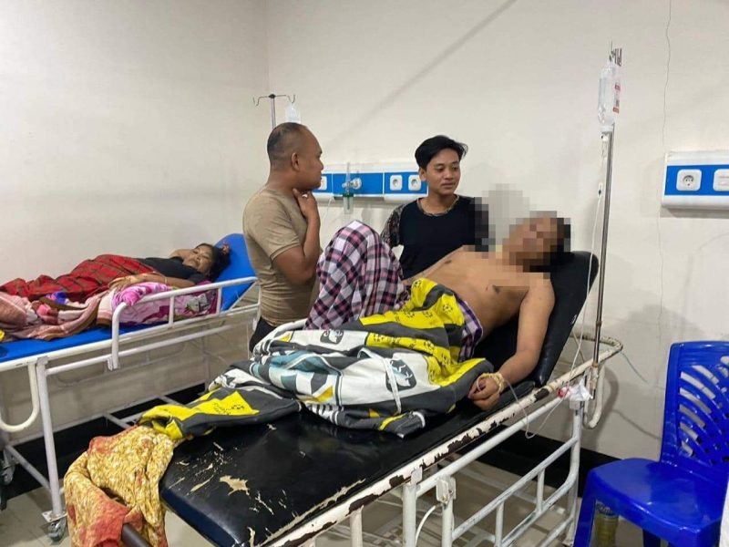 Korban Alfiat (25) Tengah Mendapat Perawatan Medis di Rumah Sakit
