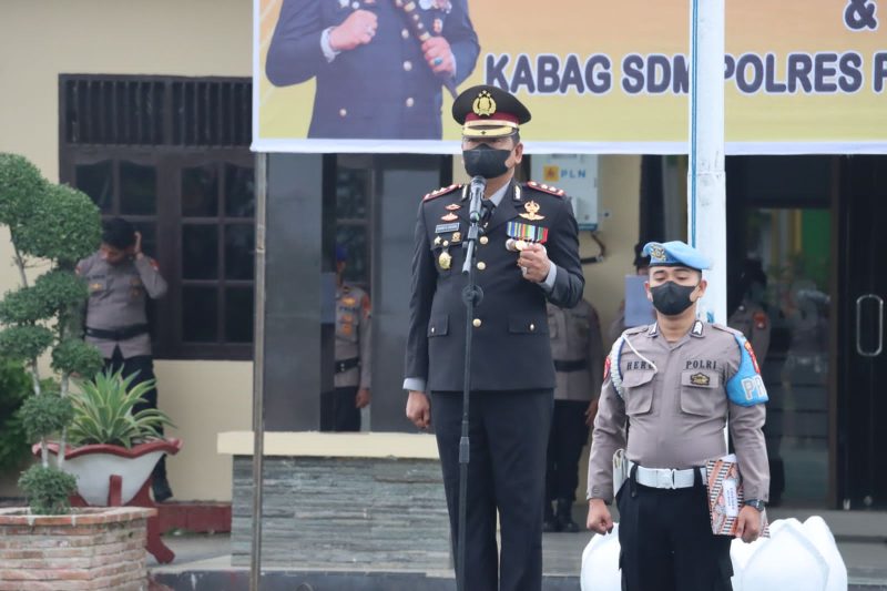 Kapolres Polman AKBP Agung Budi Leksono 