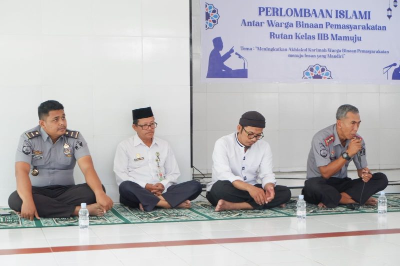 Pembukaan Perlombaan Islami Antar Warga Binaan Tingkat Rutan Mamuju