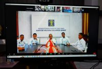 Penguatan Tusi via daring oleh Divisi Pemasyarakatan Kemenkumham Sulbar