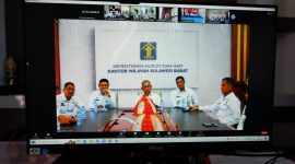 Penguatan Tusi via daring oleh Divisi Pemasyarakatan Kemenkumham Sulbar