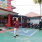 Kadiv. Pas memberikan amanat pada Apel Pagi di Rutan Mamuju