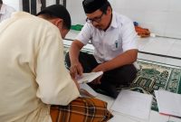 Warga Binaan mengikuti pengajian bersama Penyuluh Kemenag Mamuju