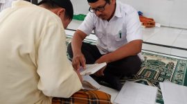 Warga Binaan mengikuti pengajian bersama Penyuluh Kemenag Mamuju
