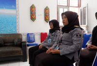 Tim Humas Rutan Mamuju mengikuti penguatan oleh Karutan