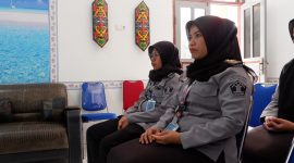 Tim Humas Rutan Mamuju mengikuti penguatan oleh Karutan
