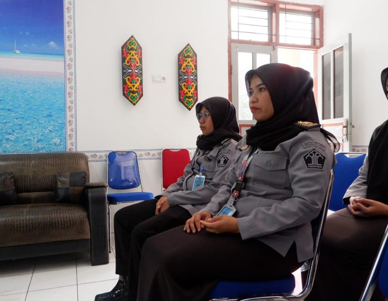 Tim Humas Rutan Mamuju mengikuti penguatan oleh Karutan