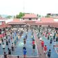 Warga Binaan mengikuti Senam Pagi