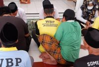 Warga Binaan Rutan Mamuju mengikuti pengajian