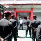 engarahan Kepala Kesatuan Pengamanan Rutan pada Apel Serah Terima Regu Jaga