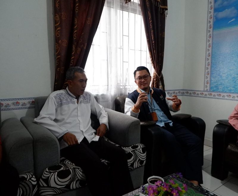 Kepala Rutan Mamuju menerima kunjungan Branch Manager BSI Cabang Mamuju