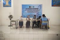 Warga Binaan mengikuti pelayanan kesehatan oleh Puskesmas Binanga