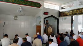 Pelaksanaan Khutbagh & Shalat Jumat di Rutan Mamuju