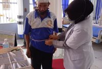 Deteksi Dini Penyakit, Rutan Pasangkayu Berikan Pelayanan Posyandu Lansia Secara Rutin Kepada Warga Binaan Lanjut Usia. Foto: Rutan Pasangkayu/dok (27/11)