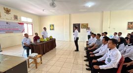 Penguatan Tugas dan Fungsi, Kepala Divisi PAS dan Kepala Divisi Yankum Berikan Arahan Kepada Petugas Rutan Pasangkayu. Foto: Rutan Pasangkayu/dok (16/11)